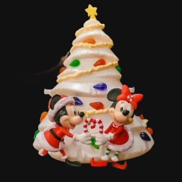 NEW DISNEY PARKS LIGHT UP CHRISTMAS TREE HOLDER - Picture 1 of 2